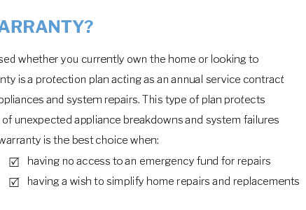 home warranty fountain